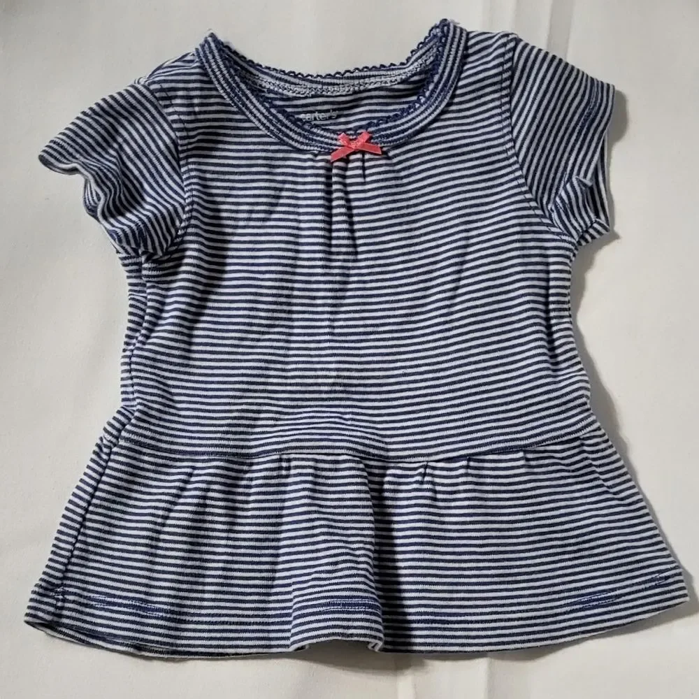 Carter's Baby Girl 2pc Shirt Bundle Size 3 Months
